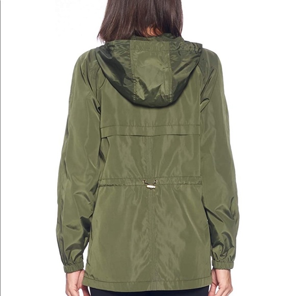 NWOT Navy blue rain coat - Picture 2 of 13